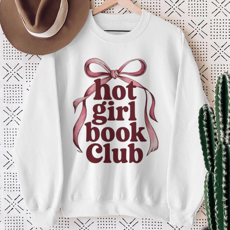 Reading Read Books Reader Nerd Hot Girl Book Club Premium Tri-Blend Sweatshirt Gifts for Old Women