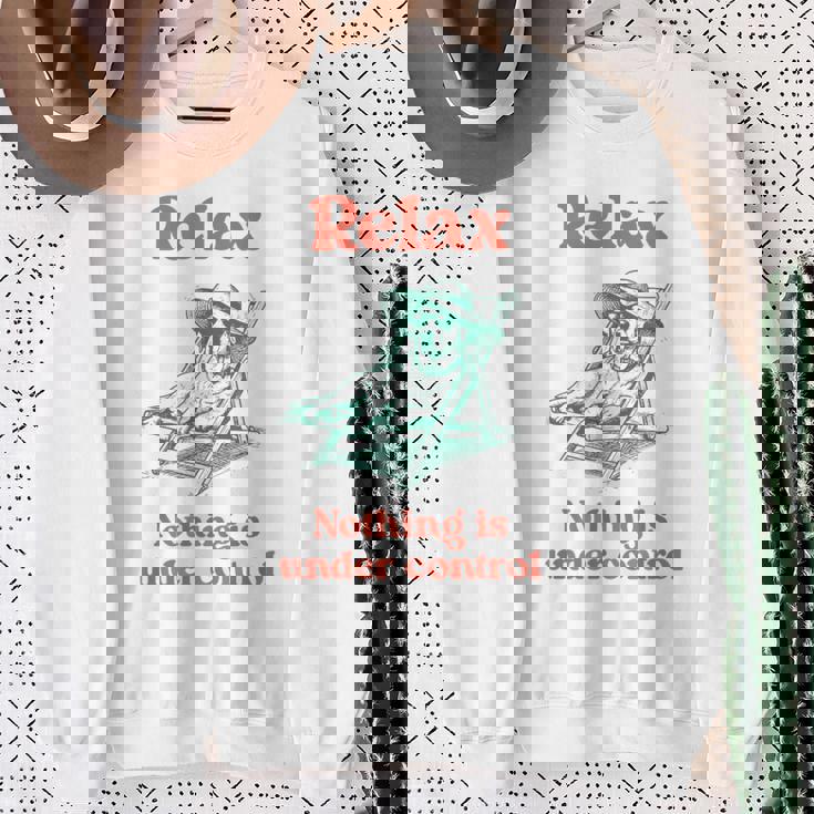 Relax Labrador Dog Owner Graphic スウェットシャツ 年配の女性への贈り物