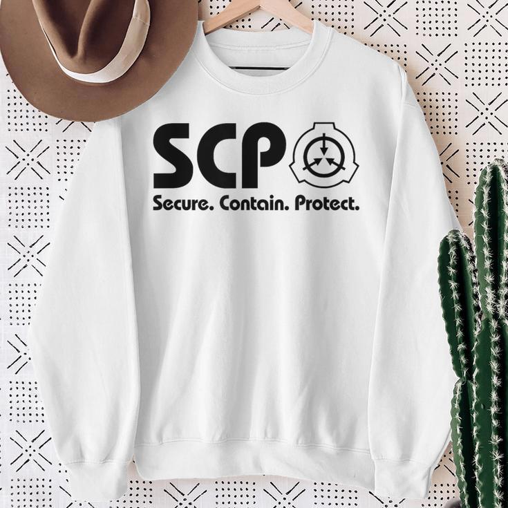 ScpecureContainProtect-Cp Foundation スウェットシャツ 年配の女性への贈り物