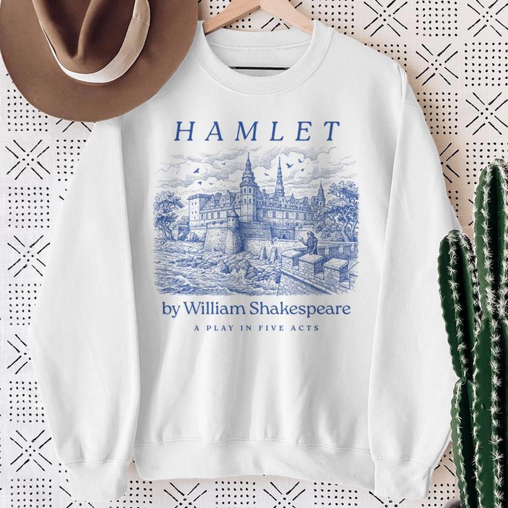Shakespeare Hamlet Cute Book Lover Bookworm Drama Teacher Premium Tri-Blend Sweatshirt Gifts for Old Women Shakespeare Hamlet Cute Book Lover Bookworm Drama Teacher Premium Tri-Blend Sweatshirt Gifts for Old Women