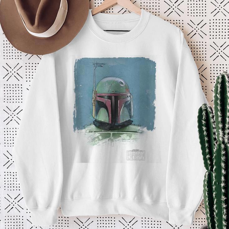 Star Wars The Book Of Boba Fett Armor Sweatshirt Gifts for Old Women