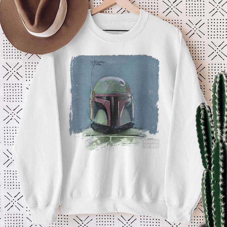 Star Wars The Book Of Boba Fett Vintage Portrait Sweatshirt Gifts for Old Women