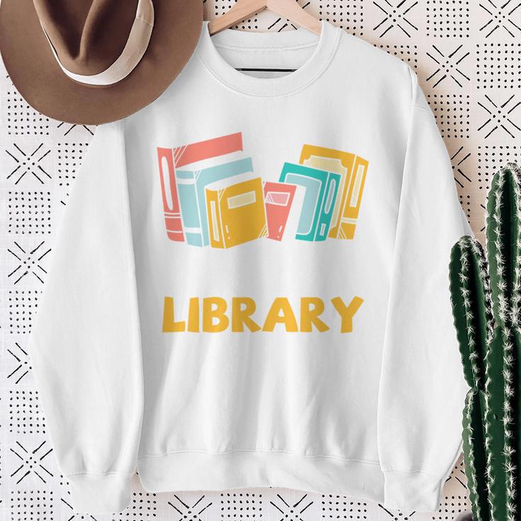 Support Your Local Library Vintage Book Lover Sweatshirt Gifts for Old Women Support Your Local Library Vintage Book Lover Sweatshirt Gifts for Old Women