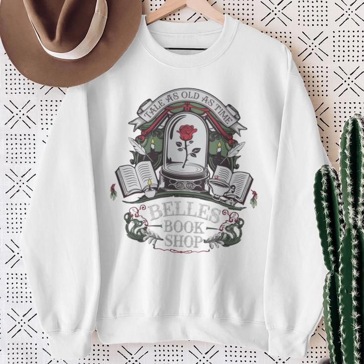 Tale As Old As Time Belle's Book Shop Book Coffee Book Lover Sweatshirt Gifts for Old Women Tale As Old As Time Belle's Book Shop Book Coffee Book Lover Sweatshirt Gifts for Old Women
