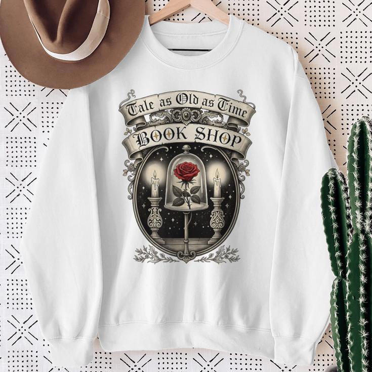 Tale As Old As Time Rose Readers Reading Books Sweatshirt Gifts for Old Women