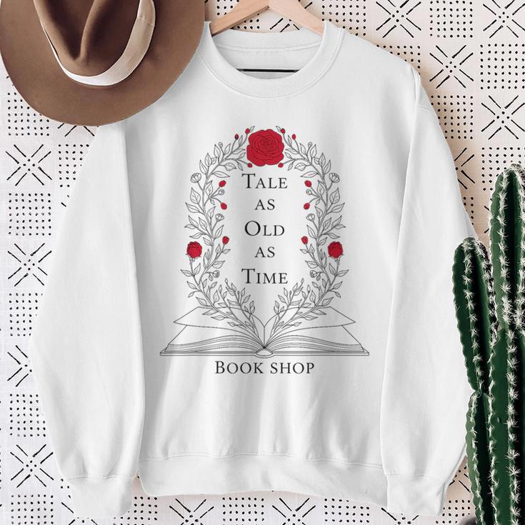 Tale As Old As Time Vintage Floral Book Lover Sweatshirt Gifts for Old Women Tale As Old As Time Vintage Floral Book Lover Sweatshirt Gifts for Old Women