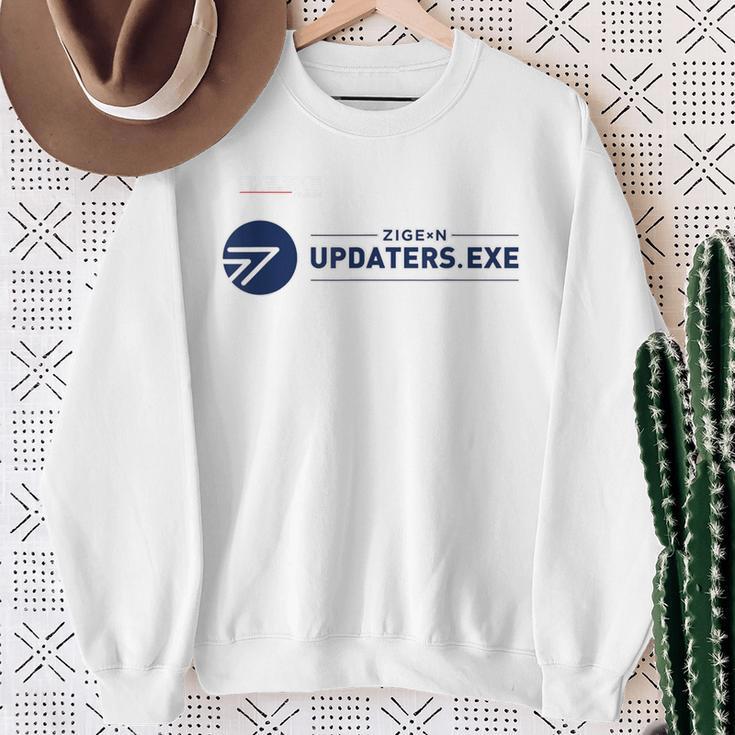 Zigexn UpdatersExe_23_中元聡師 スウェットシャツ 年配の女性への贈り物