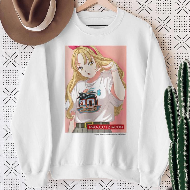【Project Zircon×Fcグラディウス40th】ネオン（By淺野のん）「Fcグラディウス40th」 スウェットシャツ 年配の女性への贈り物