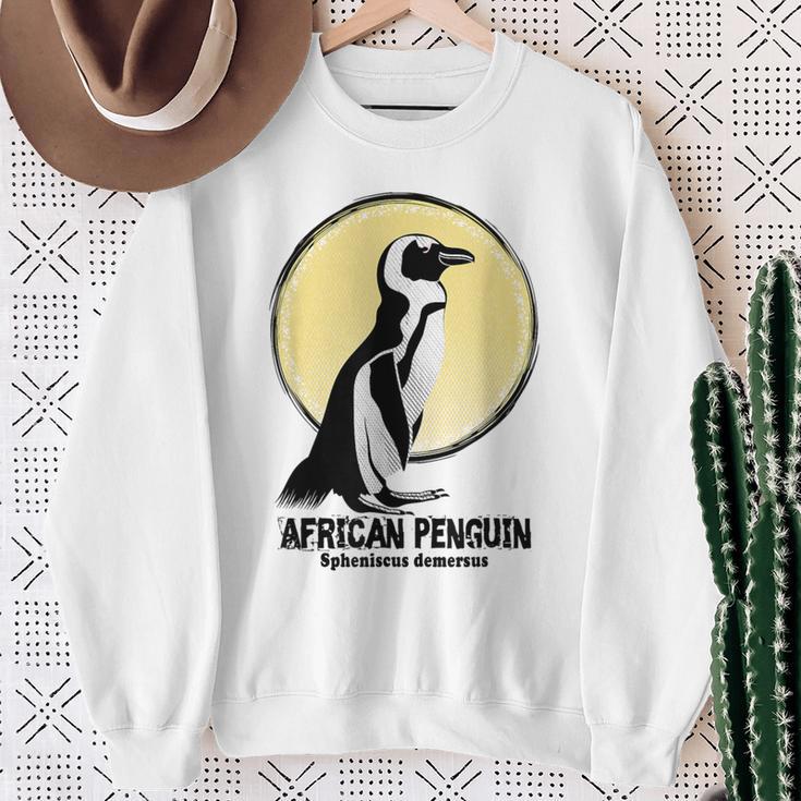 ケープペンギン African Penguin スウェットシャツ 年配の女性への贈り物