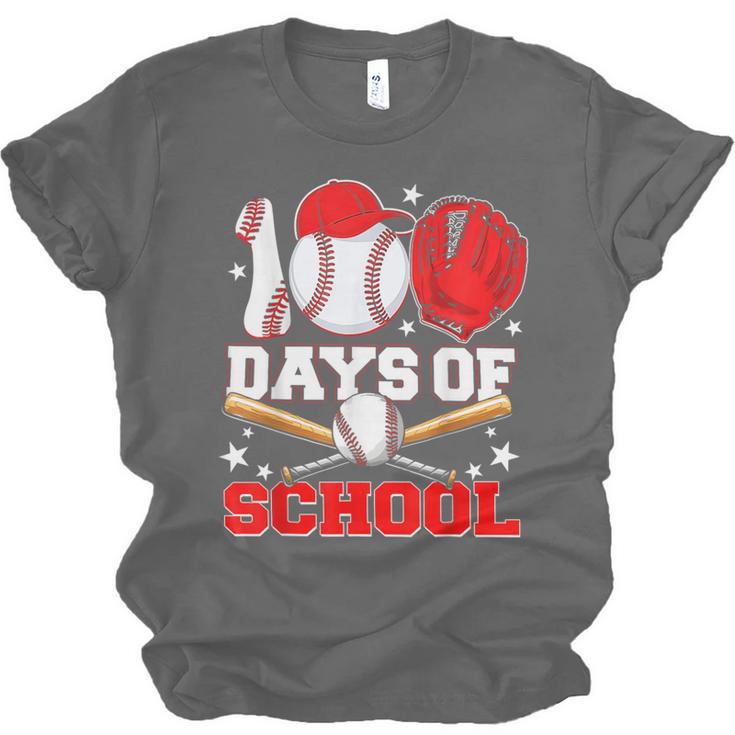 100 Days Of School Baseball Boys Kids Students Unisex Jersey T-Shirt 100 Days Of School Baseball Boys Kids Students Unisex Jersey T-Shirt