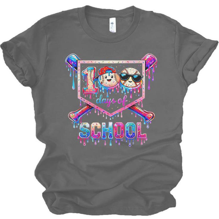 100 Days Of School Baseball Drip Boys For Men Kids Unisex Jersey T-Shirt