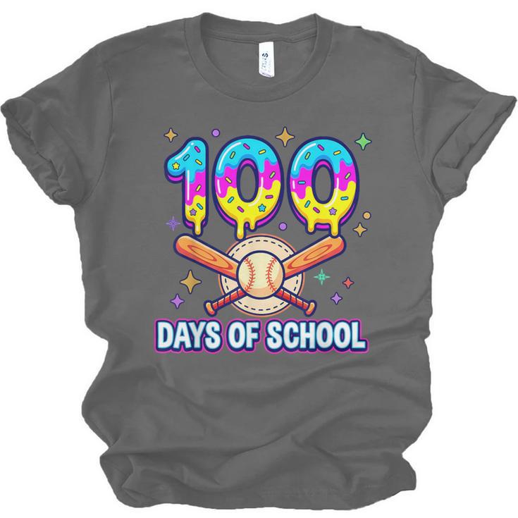 100 Days Of School Baseball Ice Cream Drip Kids Boys Teacher Unisex Jersey T-Shirt 100 Days Of School Baseball Ice Cream Drip Kids Boys Teacher Unisex Jersey T-Shirt