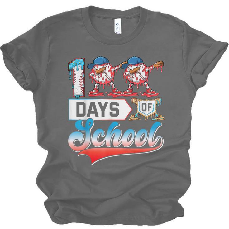 100 Days Of School Boys Baseball Drip 100th Day Dabbing Ball Unisex Jersey T-Shirt 100 Days Of School Boys Baseball Drip 100th Day Dabbing Ball Unisex Jersey T-Shirt