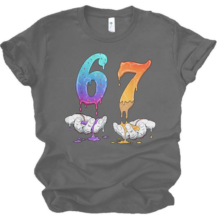 6 7 Six Seven Meme Hands Ice Cream Baseball Drip Boy Girl Unisex Jersey T-Shirt 6 7 Six Seven Meme Hands Ice Cream Baseball Drip Boy Girl Unisex Jersey T-Shirt