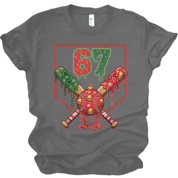 67 Baseball Drip Christmas Meme Six Seven Gen Alpha Slang Unisex Jersey T-Shirt 67 Baseball Drip Christmas Meme Six Seven Gen Alpha Slang Unisex Jersey T-Shirt