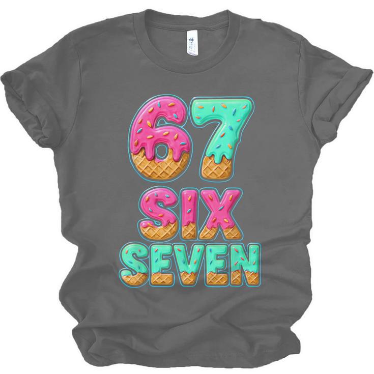 67 Ice Cream Drip Baseball Six Seven 6-7 Meme Teen Boy Unisex Jersey T-Shirt 67 Ice Cream Drip Baseball Six Seven 6-7 Meme Teen Boy Unisex Jersey T-Shirt