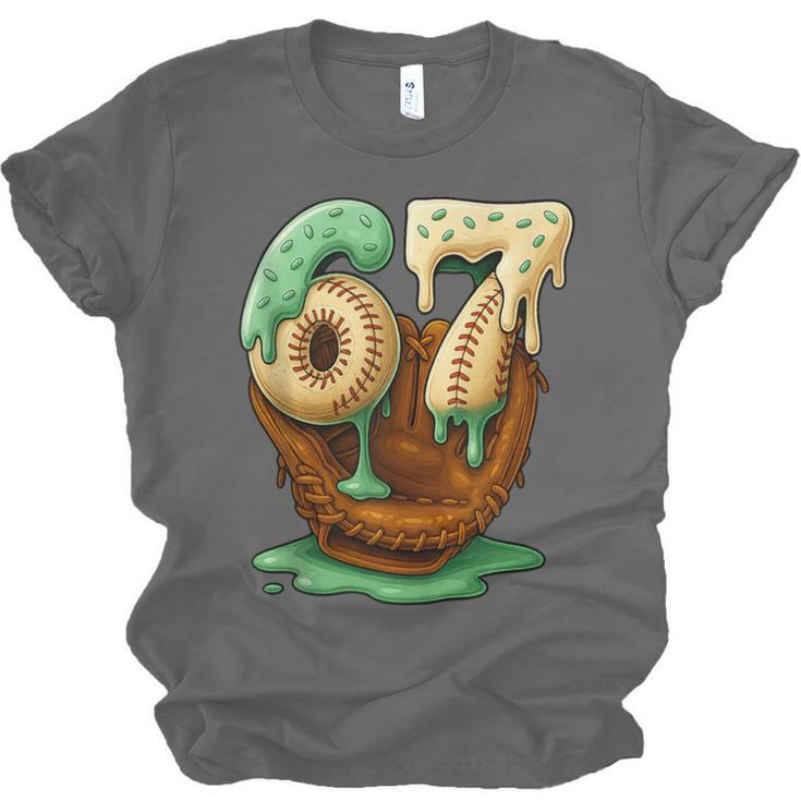 67 Ice Cream Drip Six Seven Baseball Unisex Jersey T-Shirt 67 Ice Cream Drip Six Seven Baseball Unisex Jersey T-Shirt