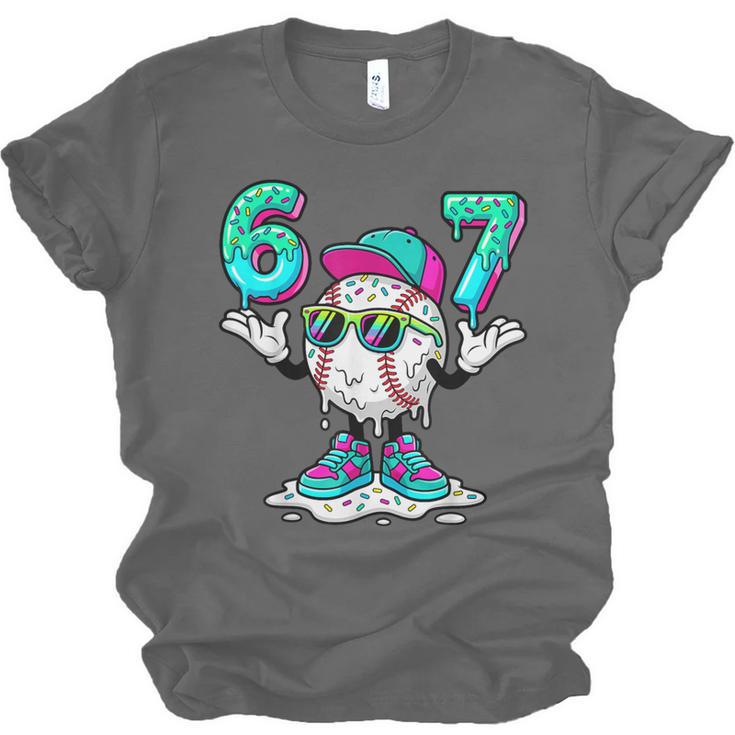 67 Meme Six Seven 6 7 Meme Baseball Drip Unisex Jersey T-Shirt