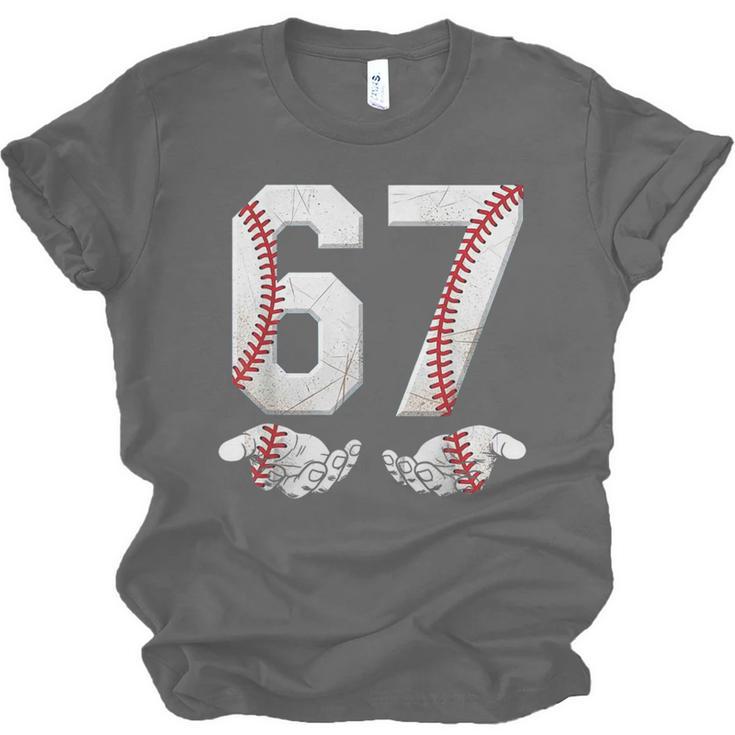 67 Six Seven Number 6 7 Meme Baseball Six Seven For Boys Men Unisex Jersey T-Shirt 67 Six Seven Number 6 7 Meme Baseball Six Seven For Boys Men Unisex Jersey T-Shirt