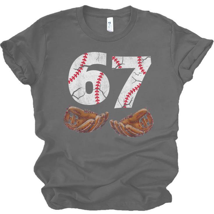 67 Trend Baseball Six Seven Number For Boys Men Unisex Jersey T-Shirt 67 Trend Baseball Six Seven Number For Boys Men Unisex Jersey T-Shirt