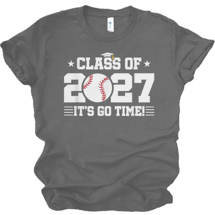 Back To School 2027 Baseball 2027 Graduation Class Of 2027 Unisex Jersey T-Shirt Back To School 2027 Baseball 2027 Graduation Class Of 2027 Unisex Jersey T-Shirt