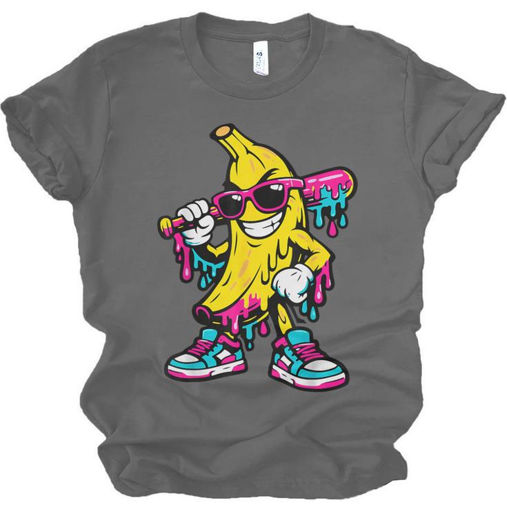 Banana Baseball Drip Unisex Jersey T-Shirt