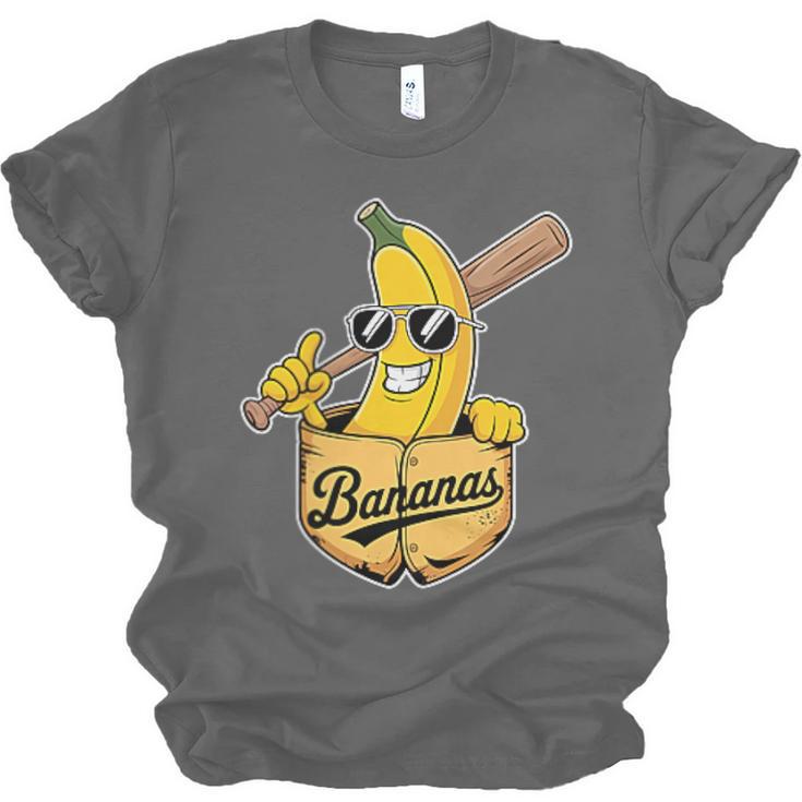 Banana Baseball Fruit Unisex Jersey T-Shirt Banana Baseball Fruit Unisex Jersey T-Shirt