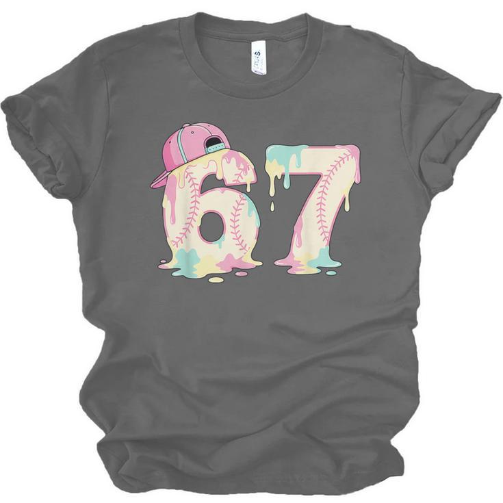 Baseball 67 Dripping Six Seven Drip Boys Gen Z Unisex Jersey T-Shirt Baseball 67 Dripping Six Seven Drip Boys Gen Z Unisex Jersey T-Shirt