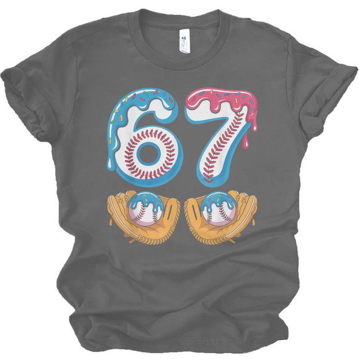 Baseball 67 Ice Cream Drip 67 Meme Player T-Shirt Unisex Jersey T-Shirt