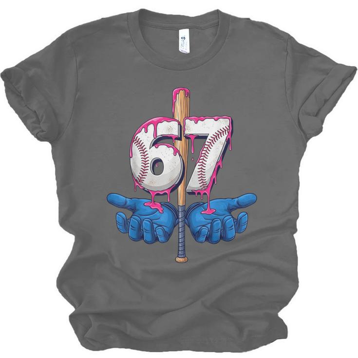 Baseball 67 Six Seven Gen Alpha Meme Drip Unisex Jersey T-Shirt