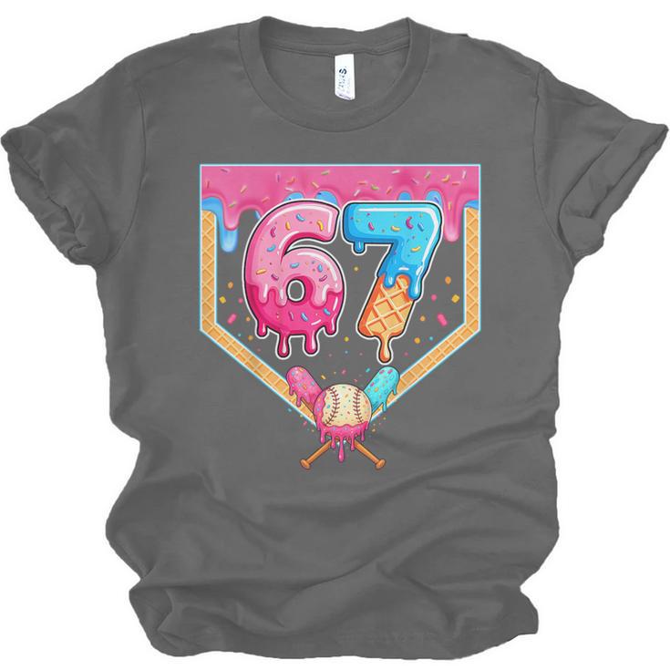 Baseball 67 Six Seven Meme Drip 6 7 Boys Girl Kids Unisex Jersey T-Shirt Baseball 67 Six Seven Meme Drip 6 7 Boys Girl Kids Unisex Jersey T-Shirt