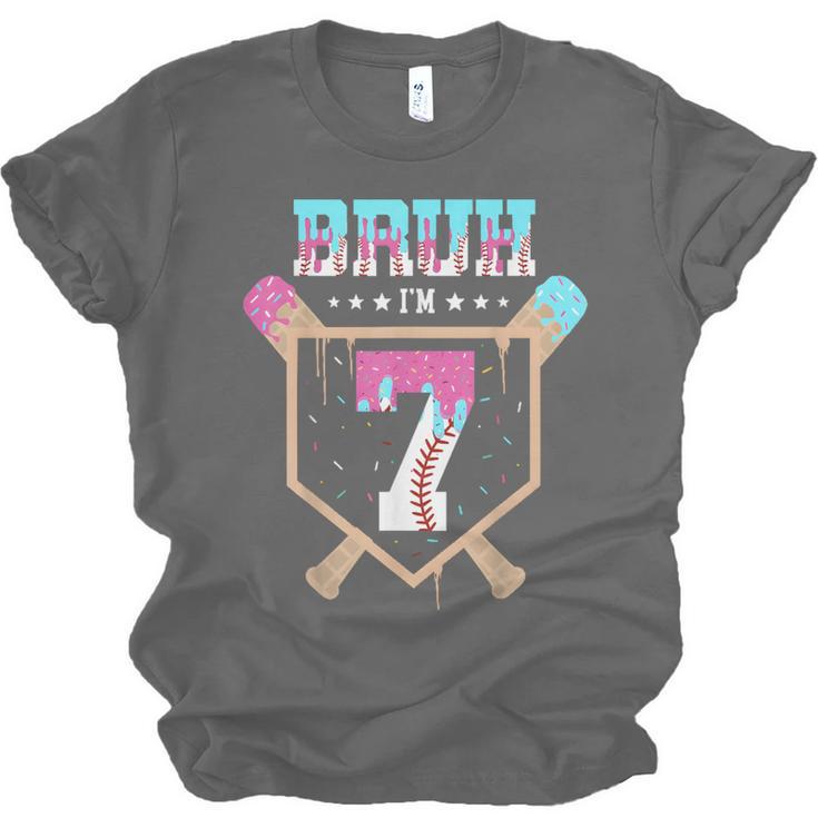 Baseball 7 Year Old Ice Cream Drip 7th Birthday Boys Player Unisex Jersey T-Shirt Baseball 7 Year Old Ice Cream Drip 7th Birthday Boys Player Unisex Jersey T-Shirt