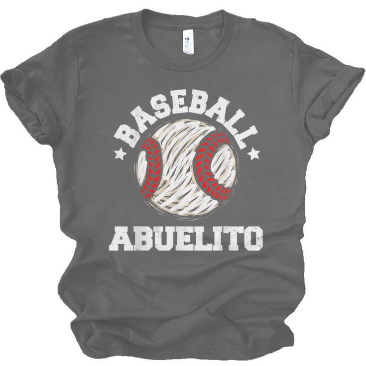 Baseball Abuelito Distressed Vintage Grandpa Game Day Unisex Jersey T-Shirt Baseball Abuelito Distressed Vintage Grandpa Game Day Unisex Jersey T-Shirt