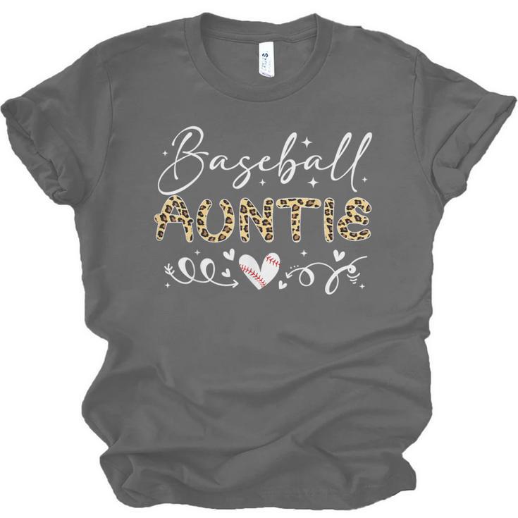 Baseball Auntie Leopard Baseball Heart Unisex Jersey T-Shirt Baseball Auntie Leopard Baseball Heart Unisex Jersey T-Shirt