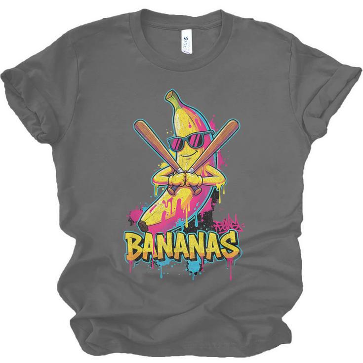 Baseball Banana Graffiti Urban For Kids Unisex Jersey T-Shirt
