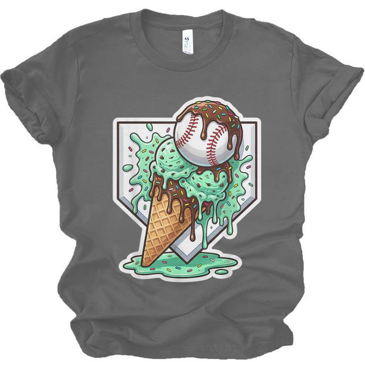Baseball Boys Ice Cream Drip Baseball Boys Youth Mint Choco Unisex Jersey T-Shirt Baseball Boys Ice Cream Drip Baseball Boys Youth Mint Choco Unisex Jersey T-Shirt