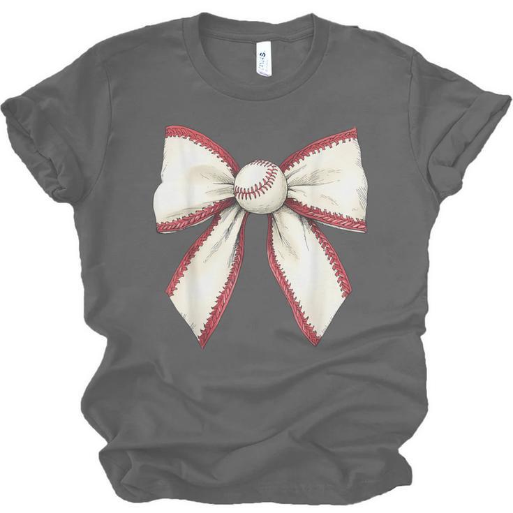 Baseball Coquette Bow Cute Baseball Game Unisex Jersey T-Shirt Baseball Coquette Bow Cute Baseball Game Unisex Jersey T-Shirt