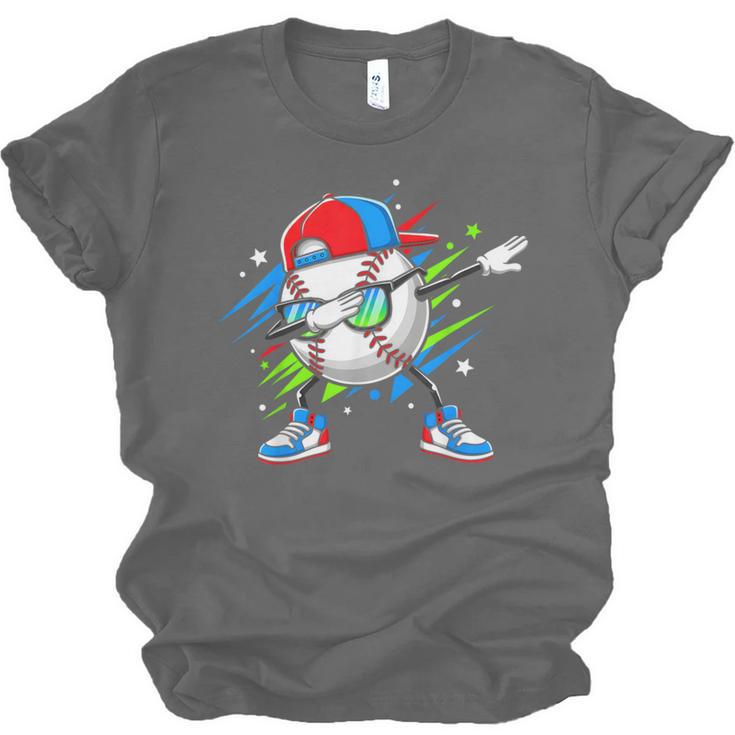 Baseball Dabbing Sports For Boys And Girls Game Day Unisex Jersey T-Shirt
