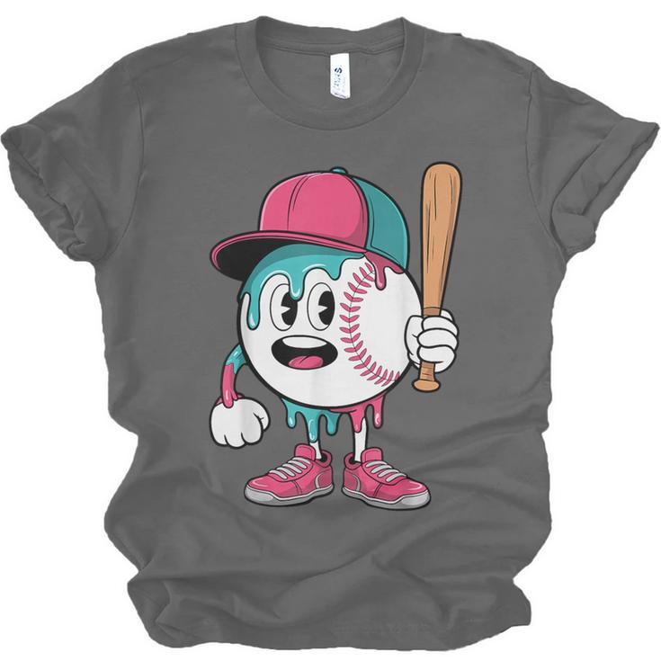 Baseball Drip Boys Ice Cream Youth Unisex Jersey T-Shirt