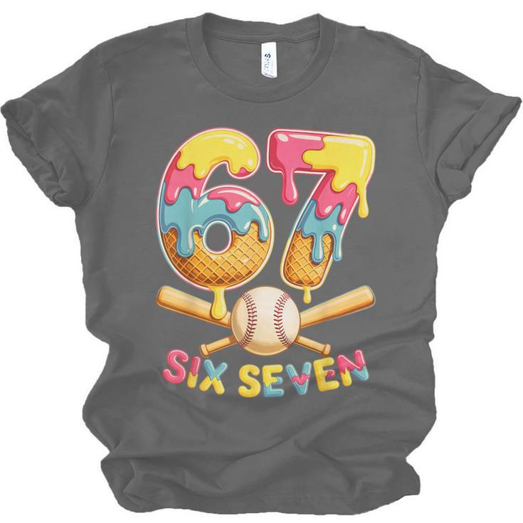Baseball Drip Ice Cream Number 67 Player Lifestyle Unisex Jersey T-Shirt Baseball Drip Ice Cream Number 67 Player Lifestyle Unisex Jersey T-Shirt