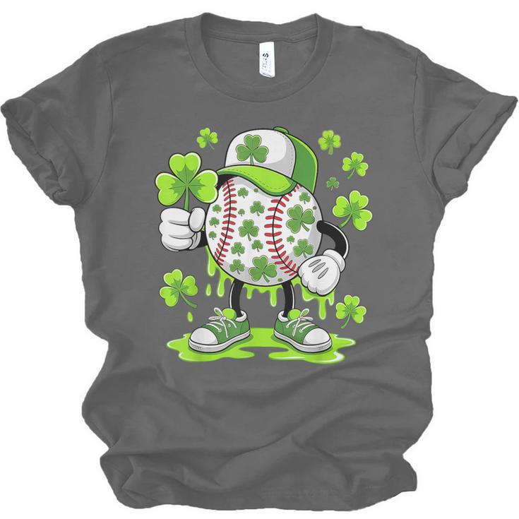 Baseball Drip Ice Cream Shamrock Irish St Patricks Men Unisex Jersey T-Shirt Baseball Drip Ice Cream Shamrock Irish St Patricks Men Unisex Jersey T-Shirt