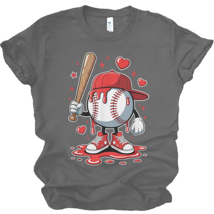 Baseball Drip Icecream Apparel Youth Boy Valentine Unisex Jersey T-Shirt Baseball Drip Icecream Apparel Youth Boy Valentine Unisex Jersey T-Shirt