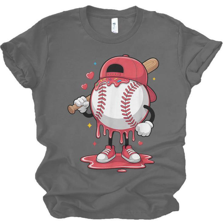 Baseball Drip Icecream Boy Kids Valentine Unisex Jersey T-Shirt Baseball Drip Icecream Boy Kids Valentine Unisex Jersey T-Shirt