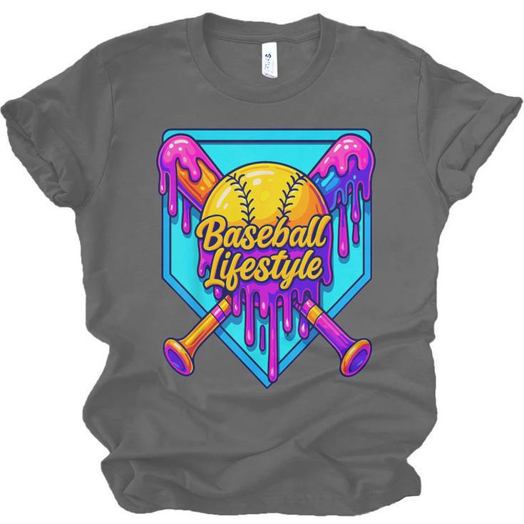 Baseball Drip Outfit Boys Ice Cream Drip Baseball Lifestyle Unisex Jersey T-Shirt
