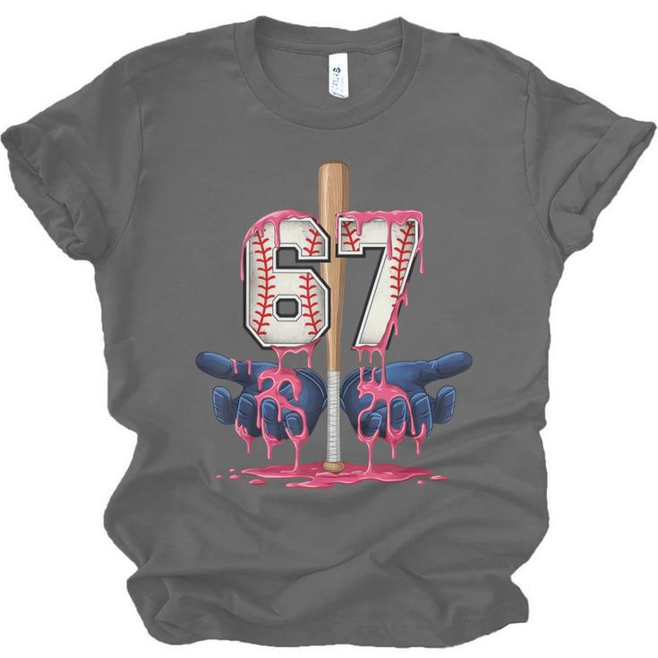 Baseball Drip Shirt Youth Baseball Glove Drip Ice Cream Unisex Jersey T-Shirt Baseball Drip Shirt Youth Baseball Glove Drip Ice Cream Unisex Jersey T-Shirt