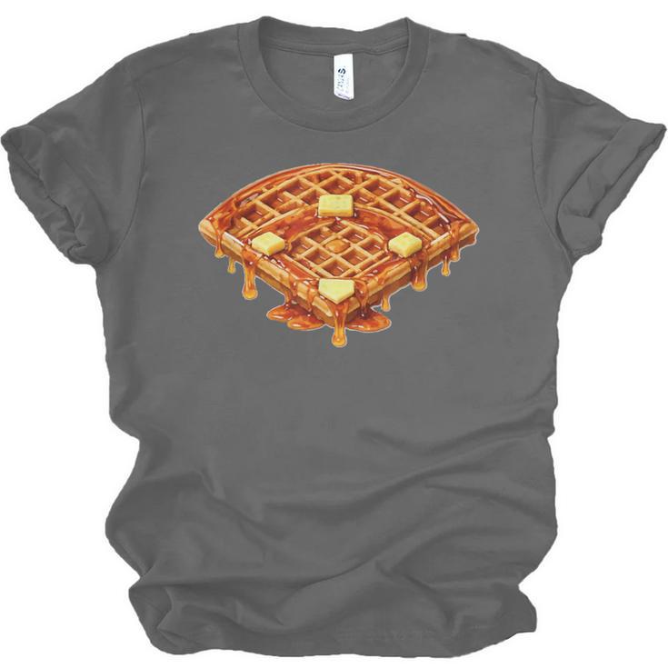 Baseball Dripping Waffle Field Unisex Jersey T-Shirt
