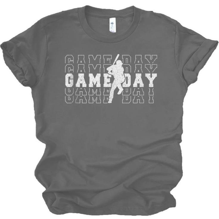 Baseball Game Day Team Sport Player Coach Batter Family Fans Unisex Jersey T-Shirt Baseball Game Day Team Sport Player Coach Batter Family Fans Unisex Jersey T-Shirt