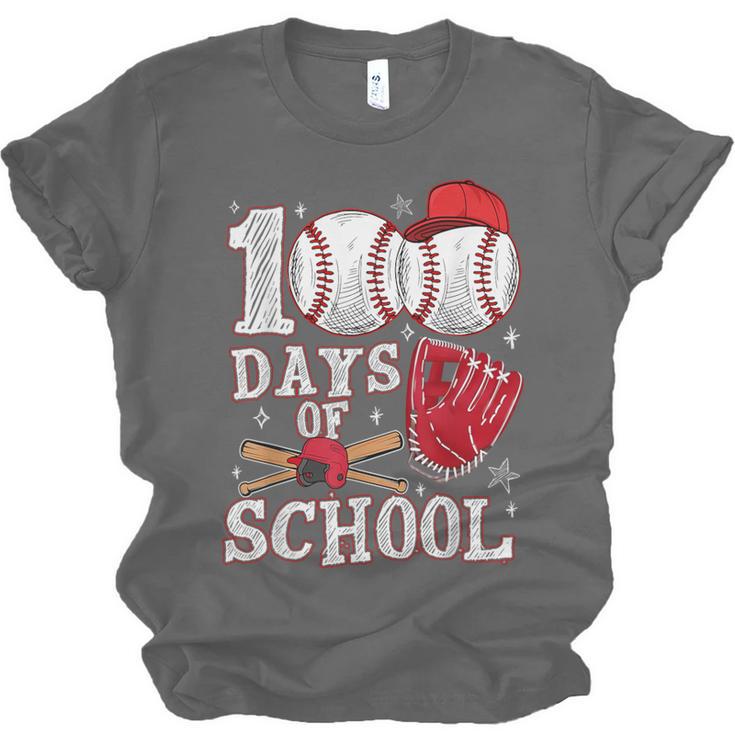 Baseball Happy 100 Days Of School Boy Girl Kid Teacher Unisex Jersey T-Shirt Baseball Happy 100 Days Of School Boy Girl Kid Teacher Unisex Jersey T-Shirt