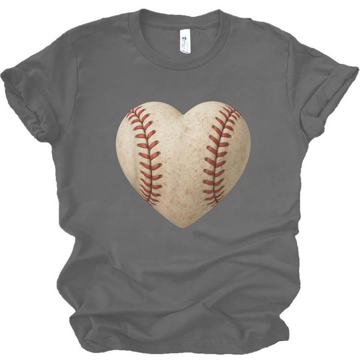 Baseball Heart Shape Valentines Day Love Boys Kids Men Unisex Jersey T-Shirt Baseball Heart Shape Valentines Day Love Boys Kids Men Unisex Jersey T-Shirt