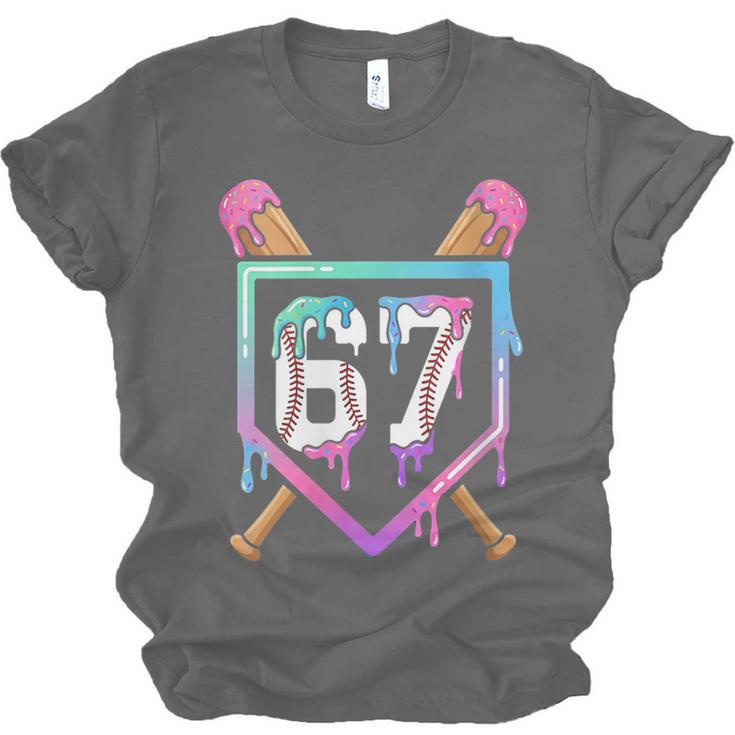Baseball Ice Cream Drip 67 Player Dabbing Six Seven Boys Unisex Jersey T-Shirt